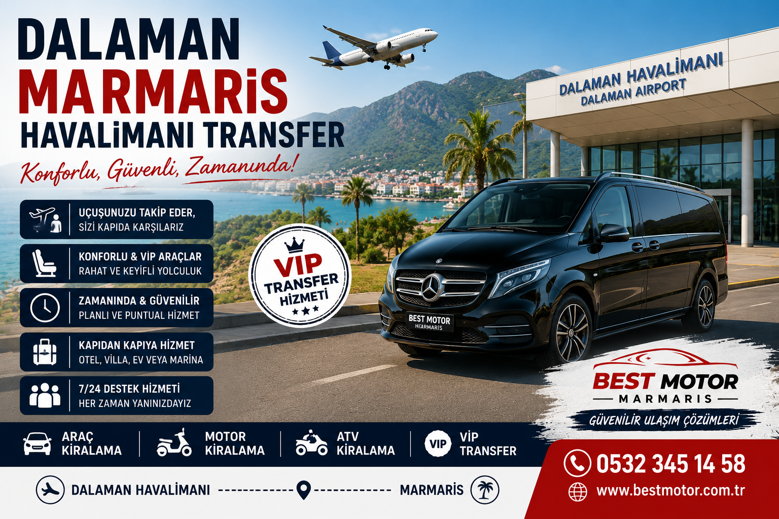 Dalaman Marmaris Airport Transfer